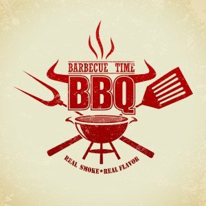 Vintage BBQ Grill Party